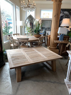 Coffee Table made with reclaimed oak