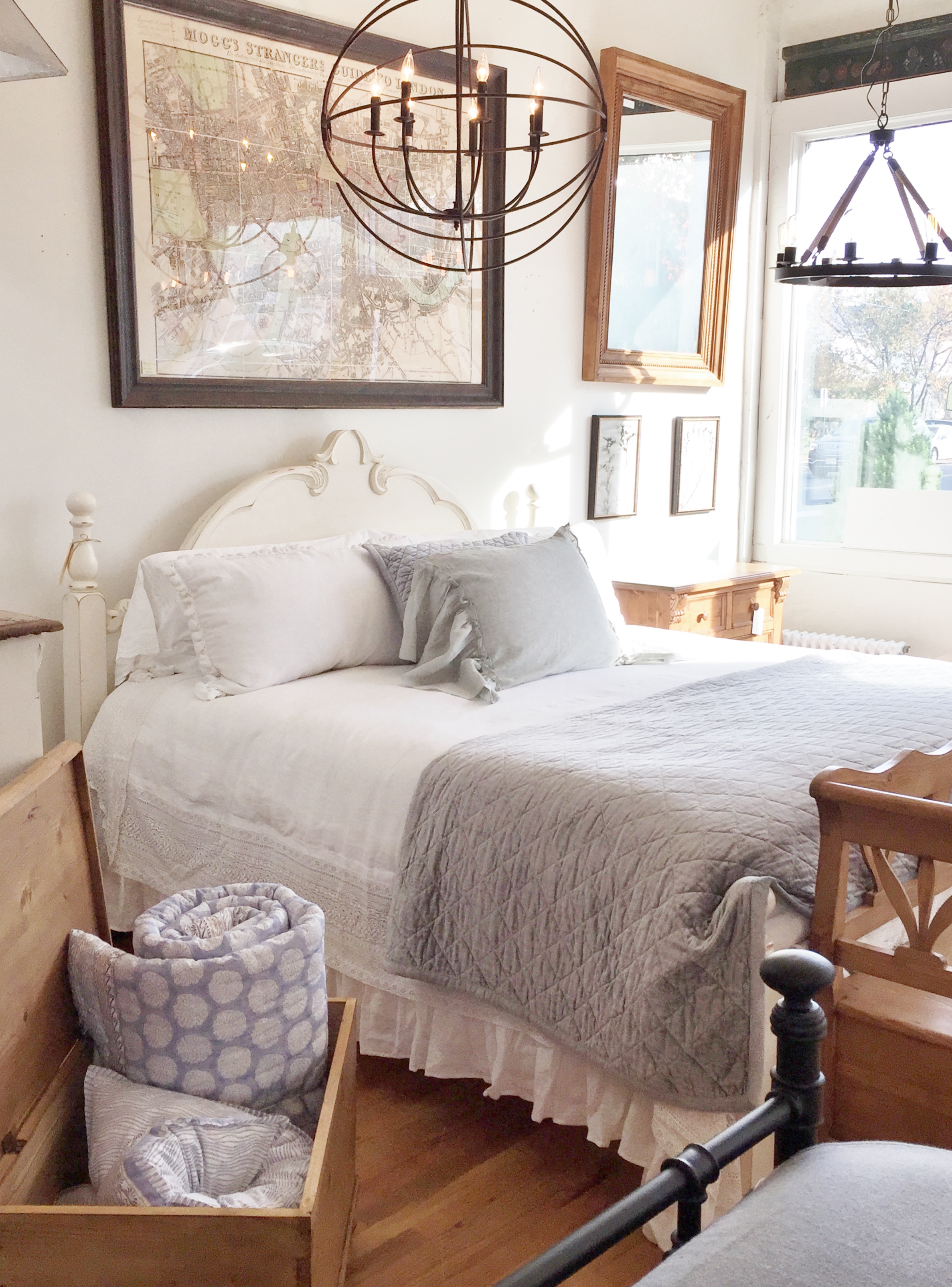 Our British Cottage bed in white