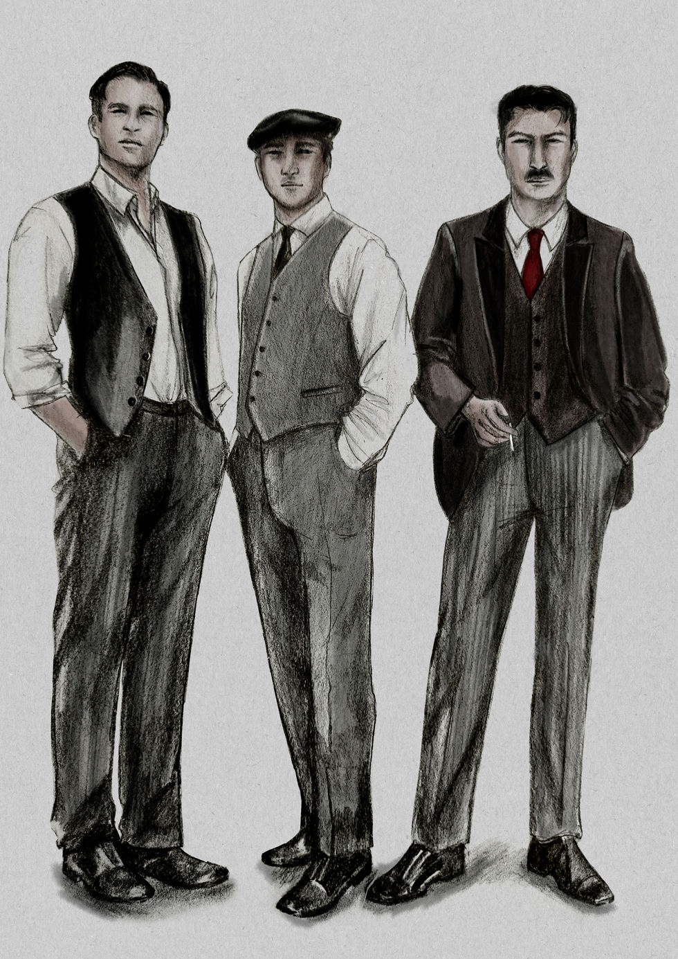 Hombres pueblo