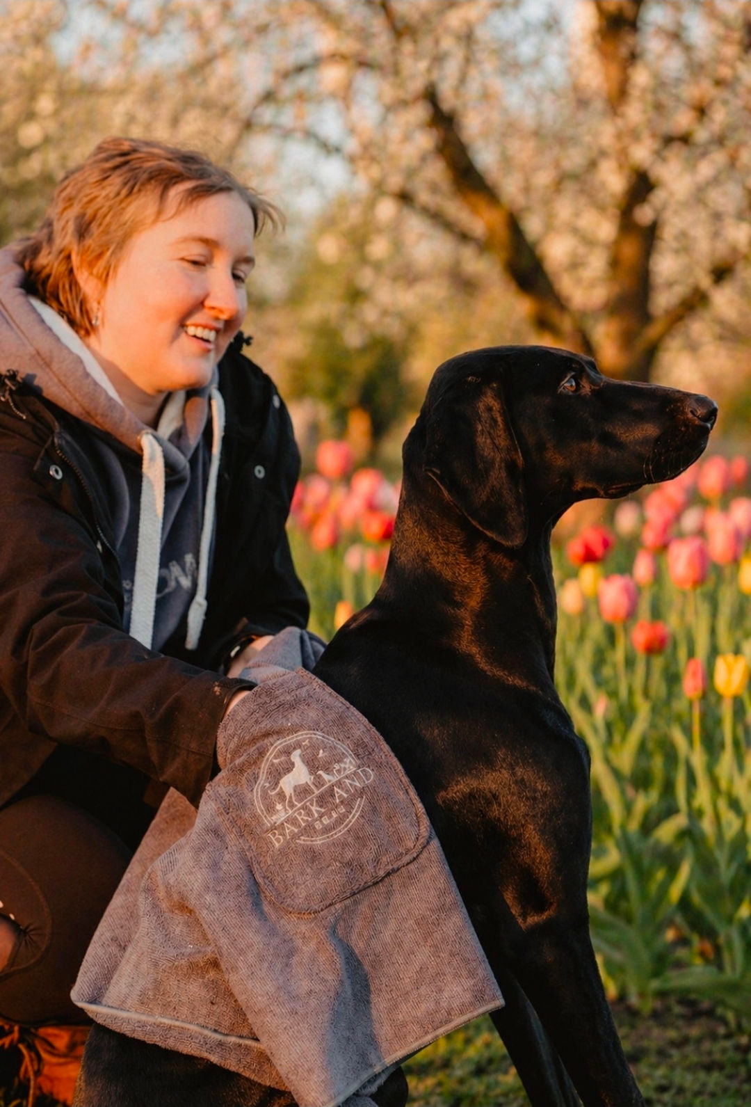 'Stone Path' - No-Mess Dog Drying Kit - FREE P&P