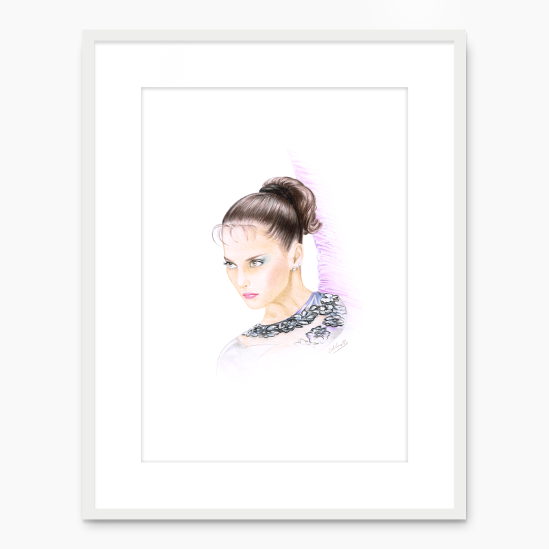 Elena Vitrychenko Portrait 002 (A4/A5 print)