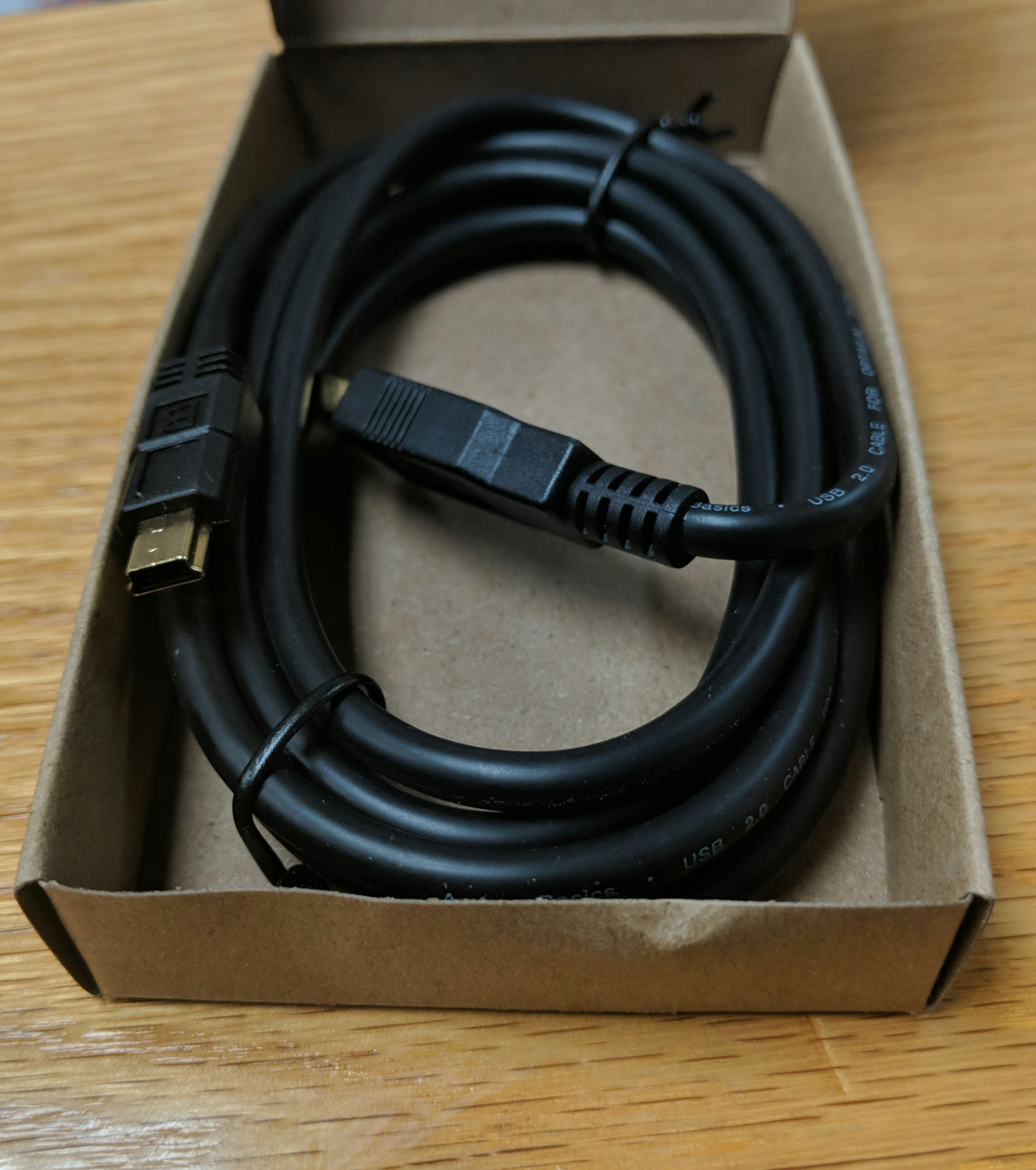 Amazonbasics USB Mini-B Charger