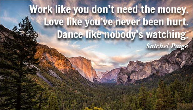 Work like you dont need the money