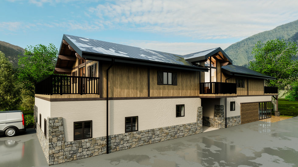 Conception et construction d'une maison en Savoie