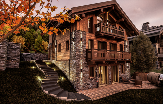 Projet d'architecture pour un chalet en Savoie