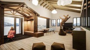 Conception et rénovation d'une salle d'accueil