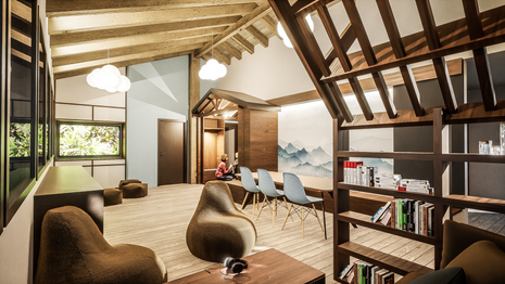 Conception et rénovation d'une salle d'accueil