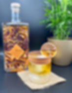 Chocolate Orange Rum on the rocks