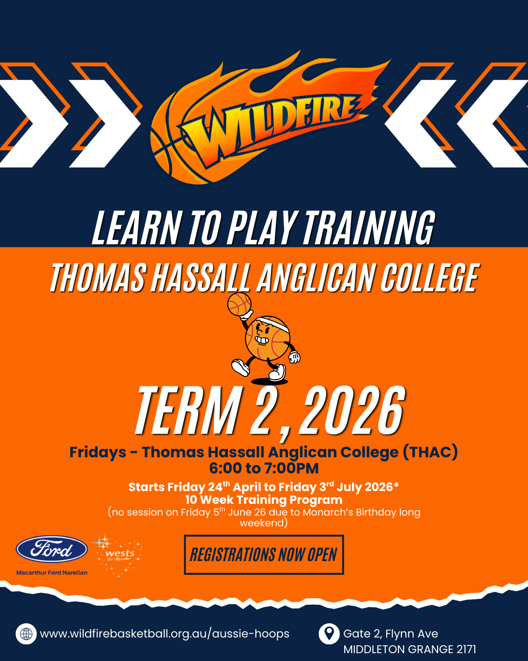 Term 2, 2026 - Learn to Play THAC