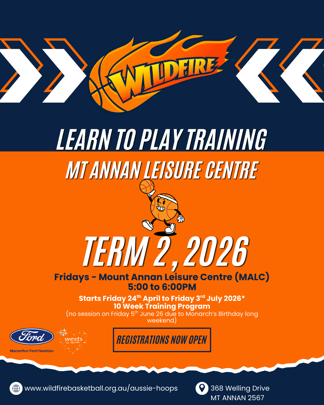 Term 2, 2026 - Learn to Play - Friday @ MALC