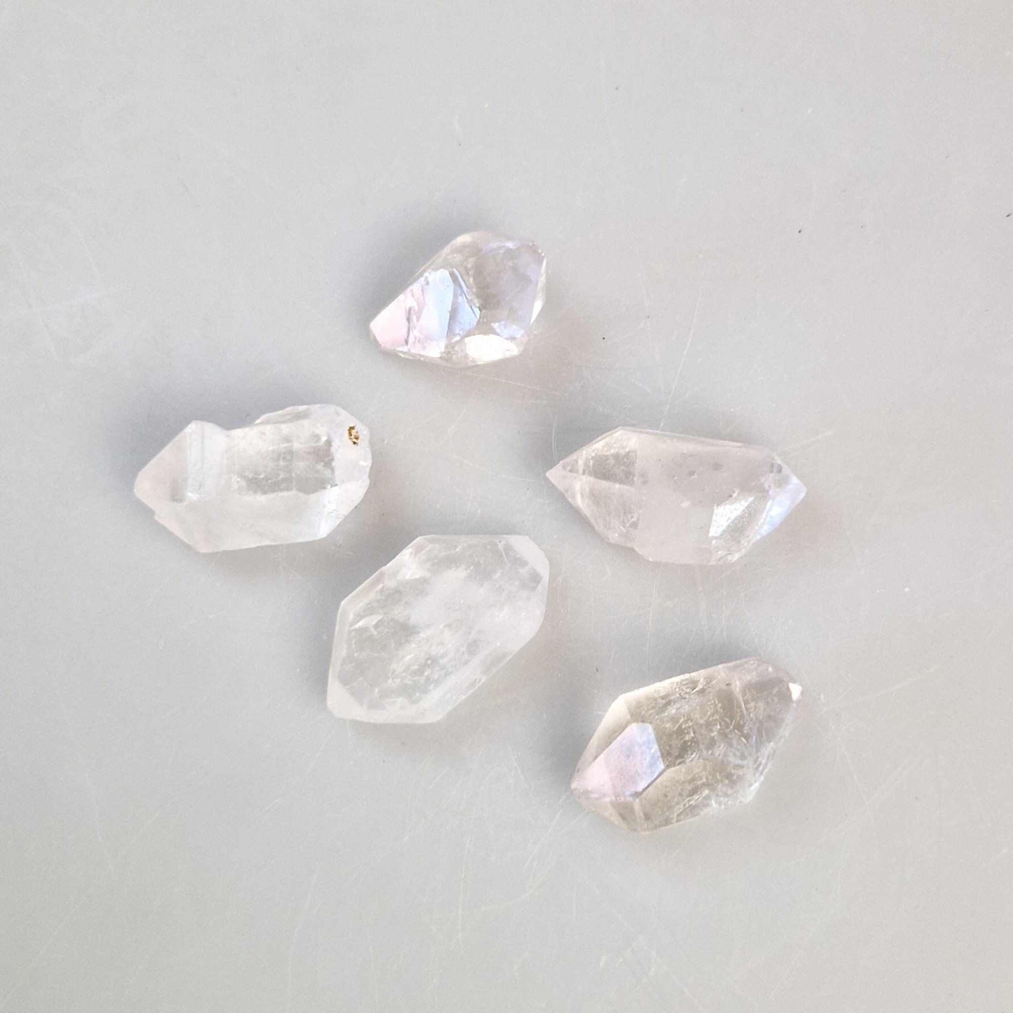 Biterminato Quarzo ialino 3,5cm