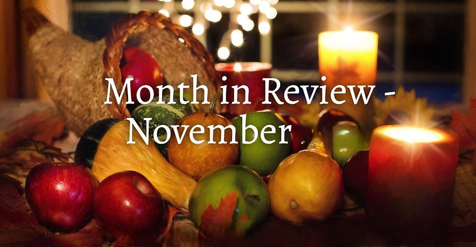 Month in Review - November