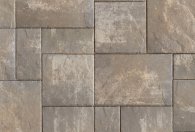 "Toronto driveway with gray interlocking concrete pavers installed by Cedarwood Development Group"