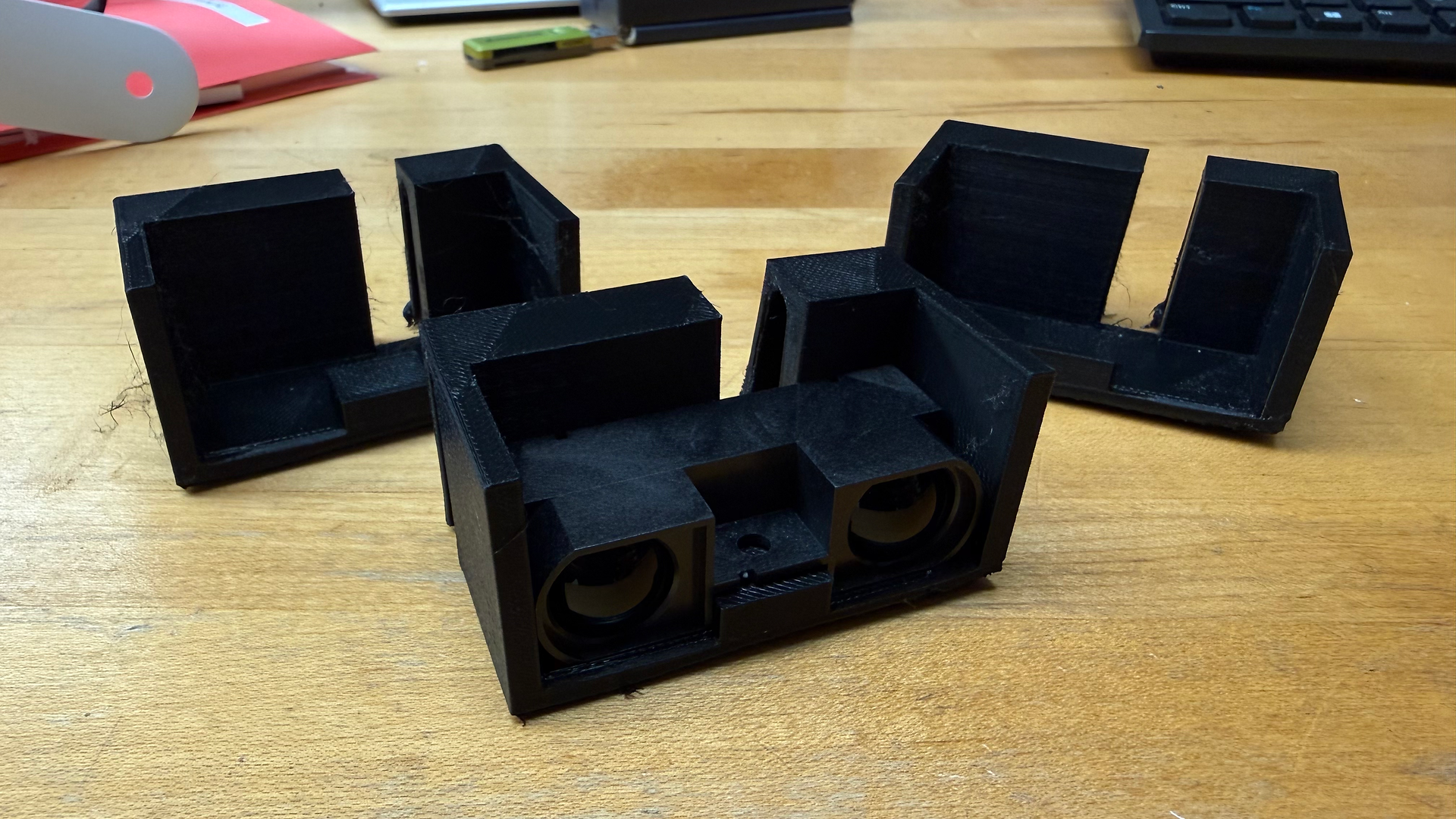 IR Mounts printed in Flexitough PLA filament