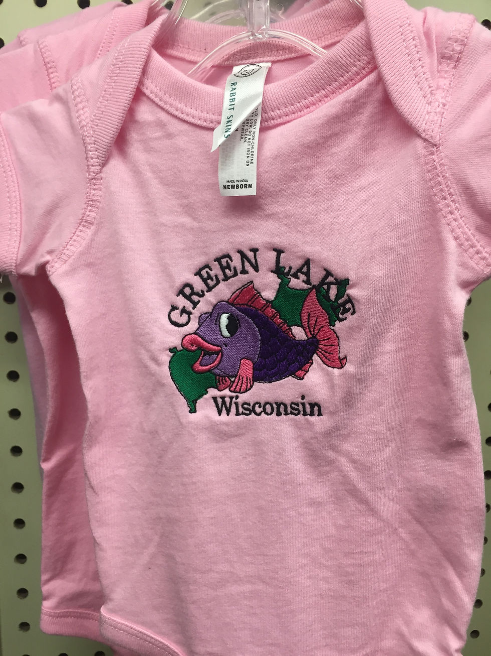 Thumbnail: Green Lake Onesies Lake Embroidered