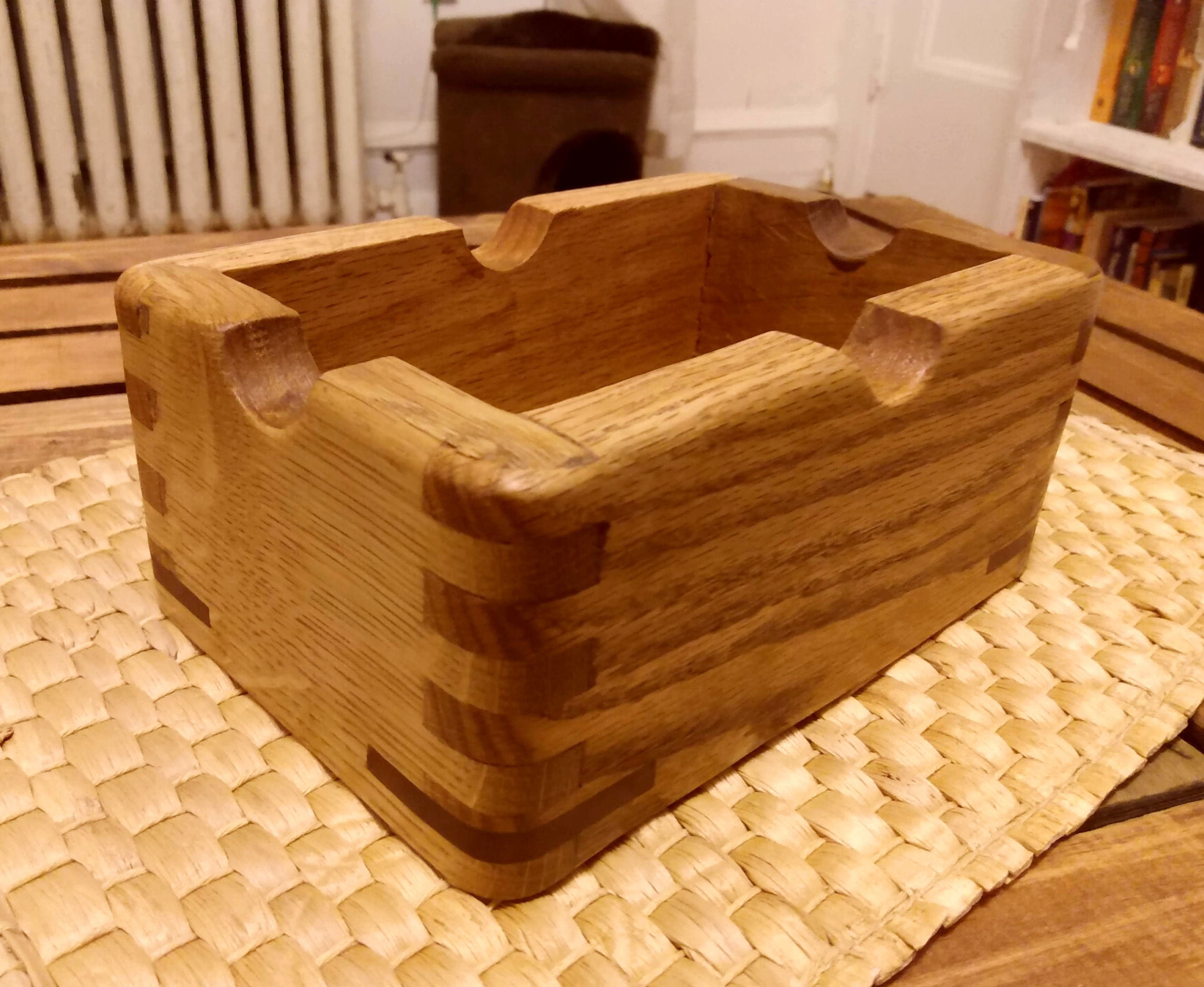 Handmade Cord Burning Box