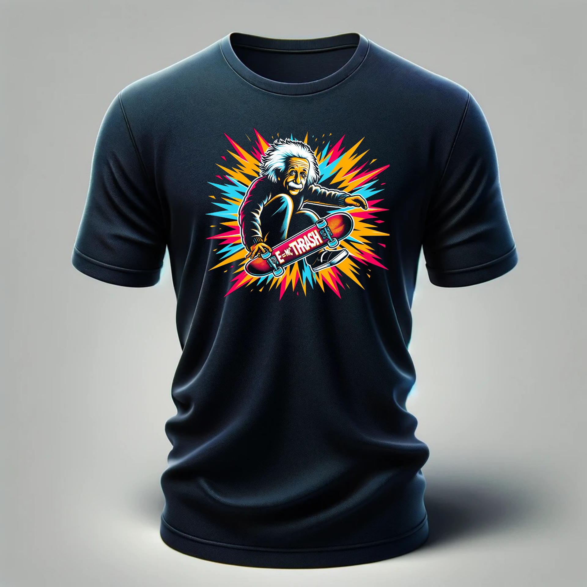 PREORDER! E=MC Thrash - Albert Einstein Shirt