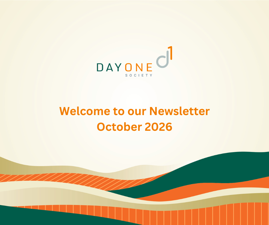 Day One Society's Quarterly Newsletter: October 2026