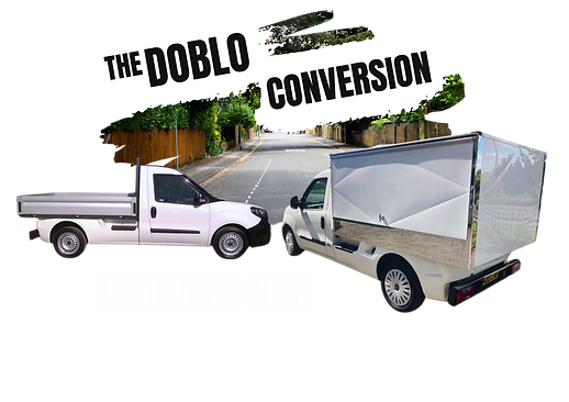 Fiat Doblo Food Truck Conversion by BOB4.com