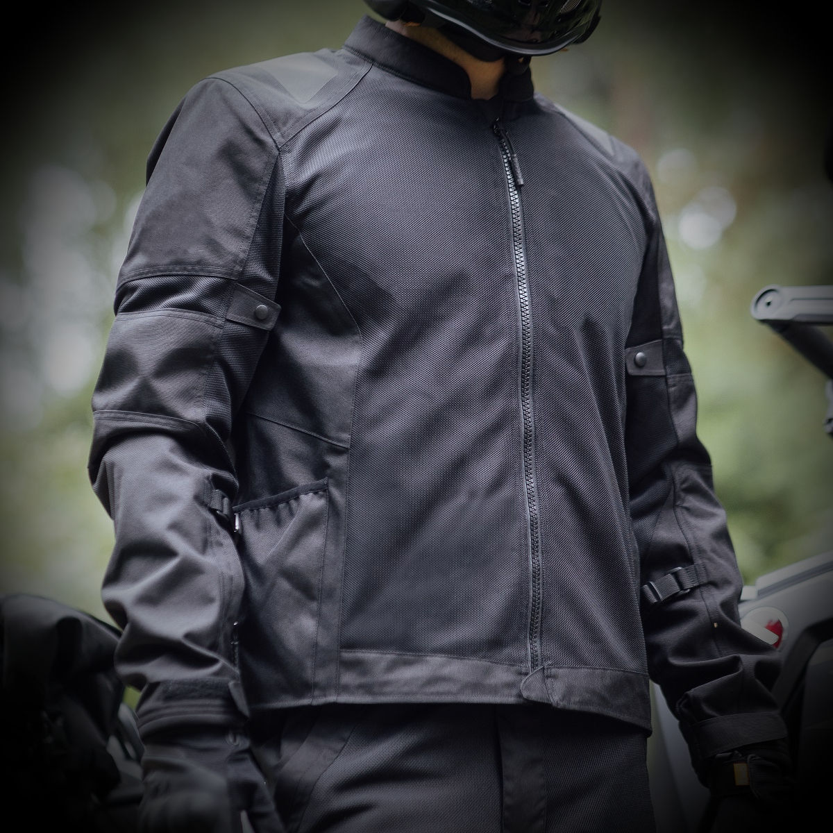 Merlin Taos Air Black Men's Mesh Stretch D30 Armoured  Jacket