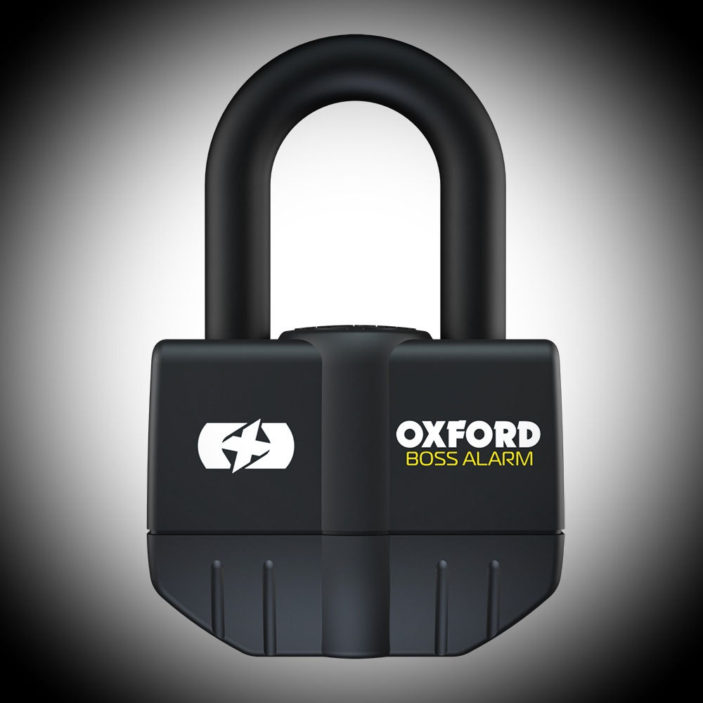 Oxford LK484 Big Boss 16mm Shackle 100 dB Alarm Disc Lock