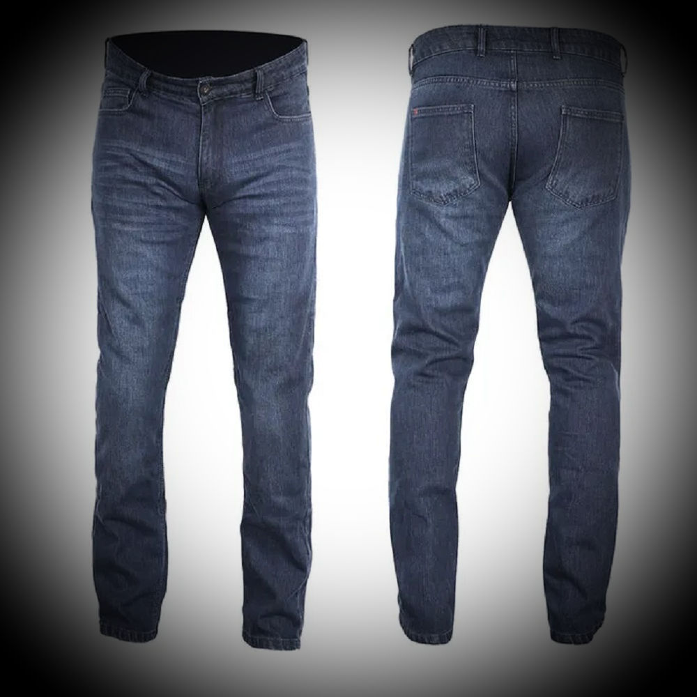 Weise Citadel CE 'AAA' Single Layer Blue Denim Armoured Riding Jeans