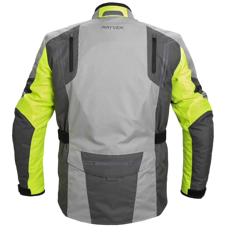 Thumbnail: Rayven Taylor Fluo/Grey Men's Jacket