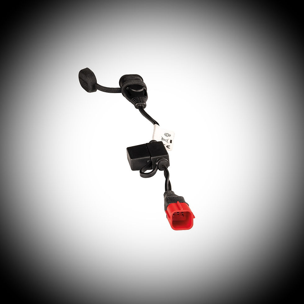 Optimate O77 Weatherproof Ducati 6 Pin Euro5SAE Lead Into Gear