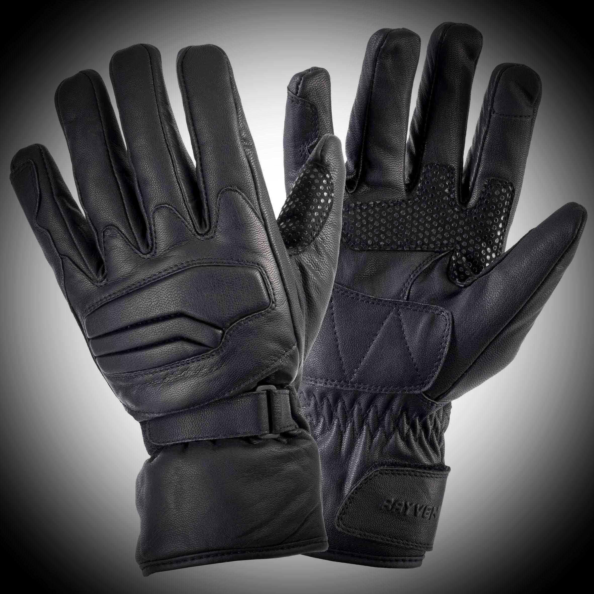 Rayven Dakar II CE Goatskin Leather Waterproof Motorcycle Gloves
