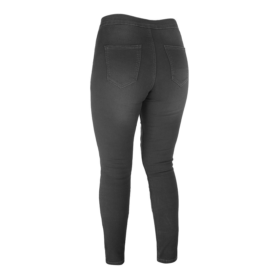 Thumbnail: Oxford Super Jeggings Black Ladies 'AA' Riding Jeans