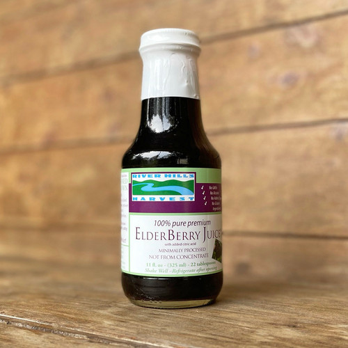 ElderBerry Juice Made with Certified Organic Elderberries