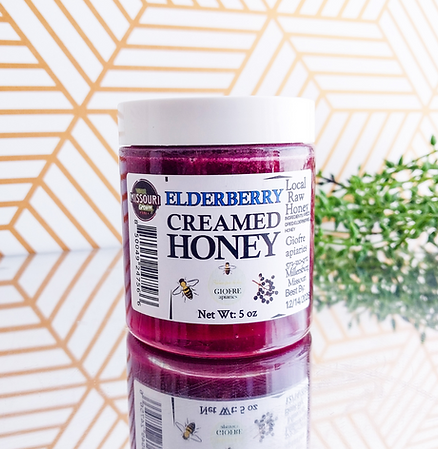 ElderBerry Creamed Honey