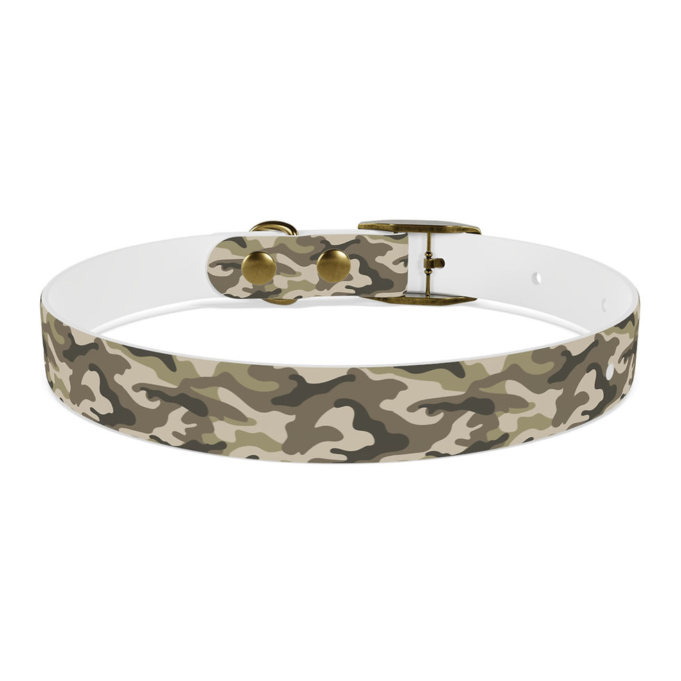 Thumbnail: Pet Collar - Neutral Camo