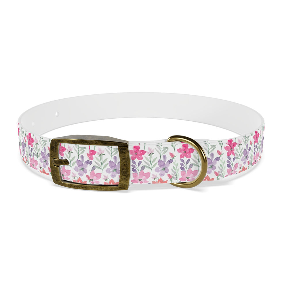 Thumbnail: Pet Collar -Pastel Florals