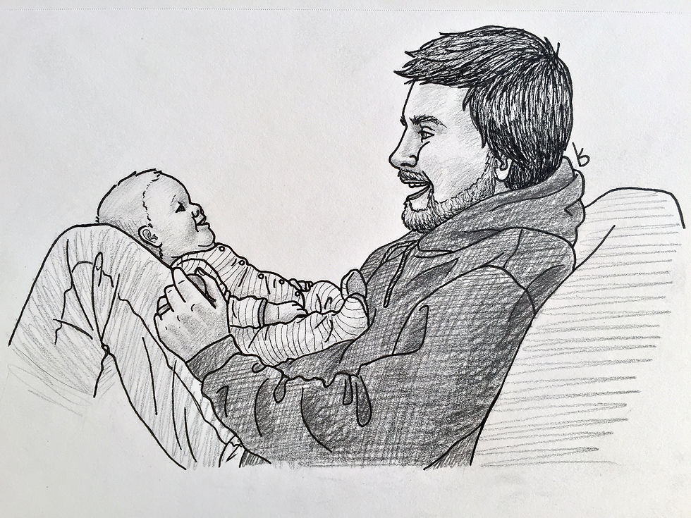 Dad and Baby