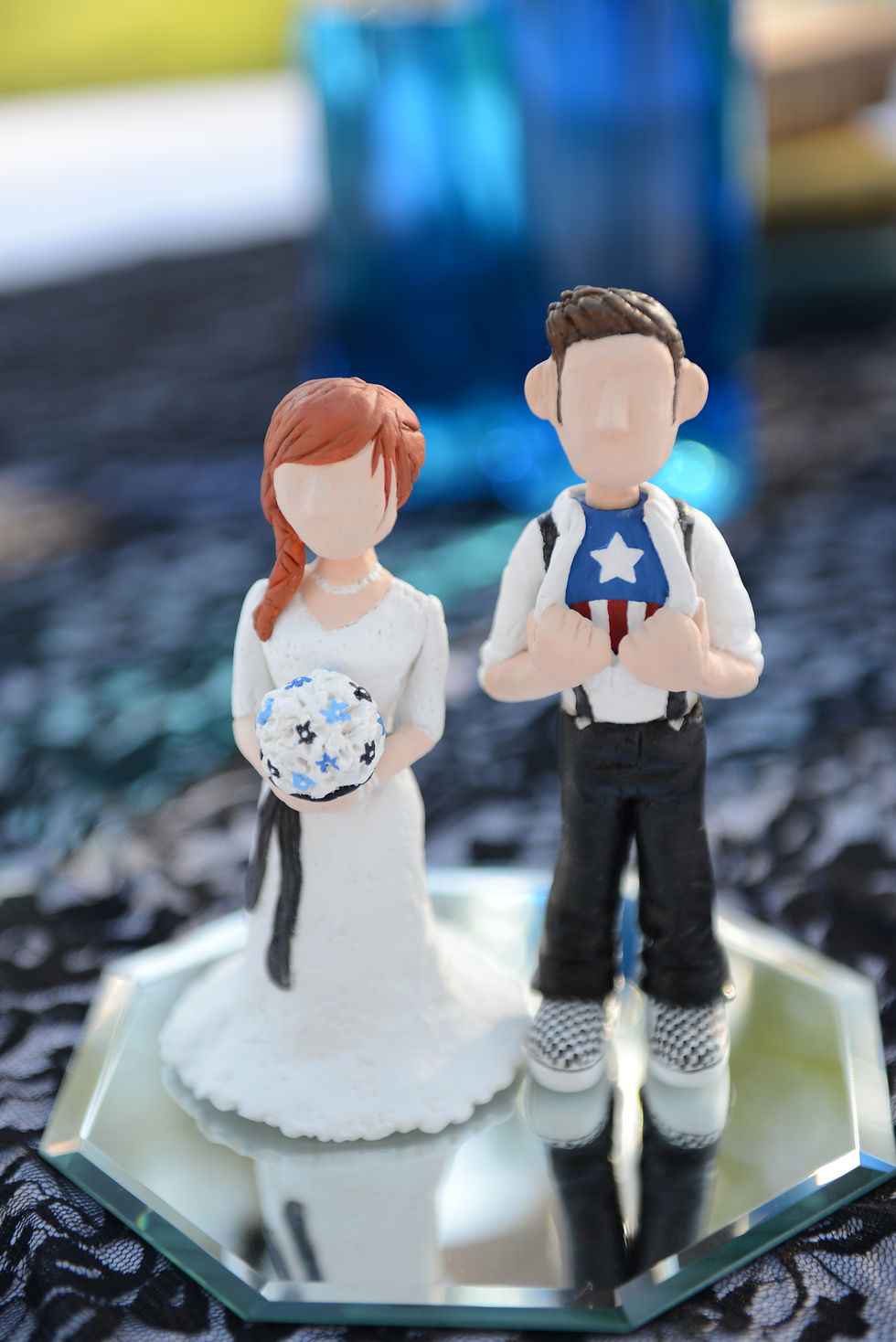 Marvel Cake Topper - A&S