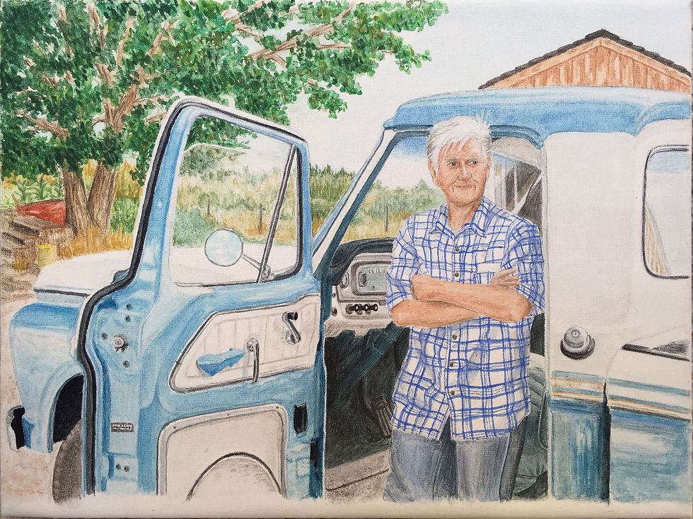 Granddad and Old Blue