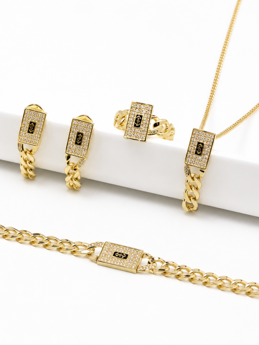 Ensemble MJ Élégance Bijoux