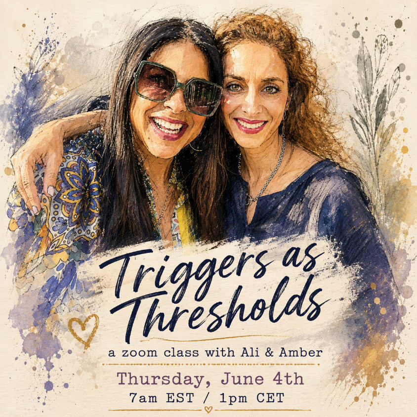Triggers as Thresholds - A Zoom Class with Ali & Amber