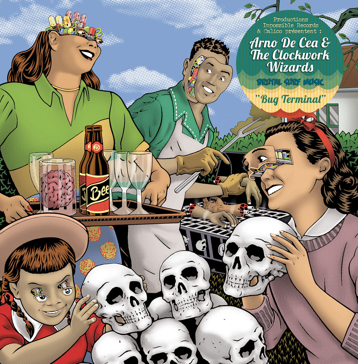 ARNO DE CEA &The CLOCKWORK WIZARDS"Bug Terminal LP