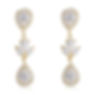gold wedding earrings