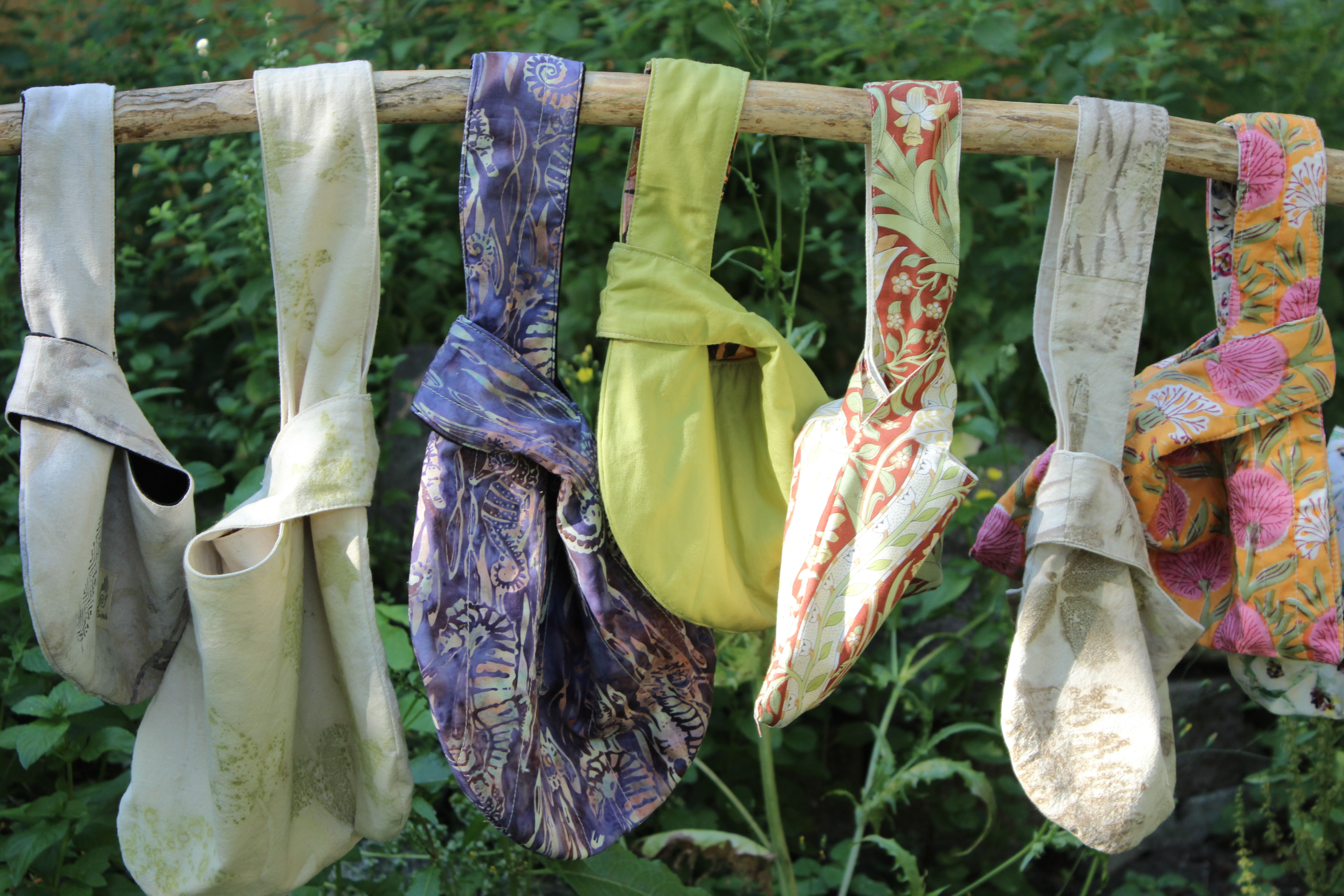Custom Japanese Knot bags
