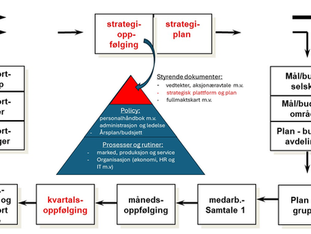 OPPFØLGING OG EVALUERING AV STRATEGI