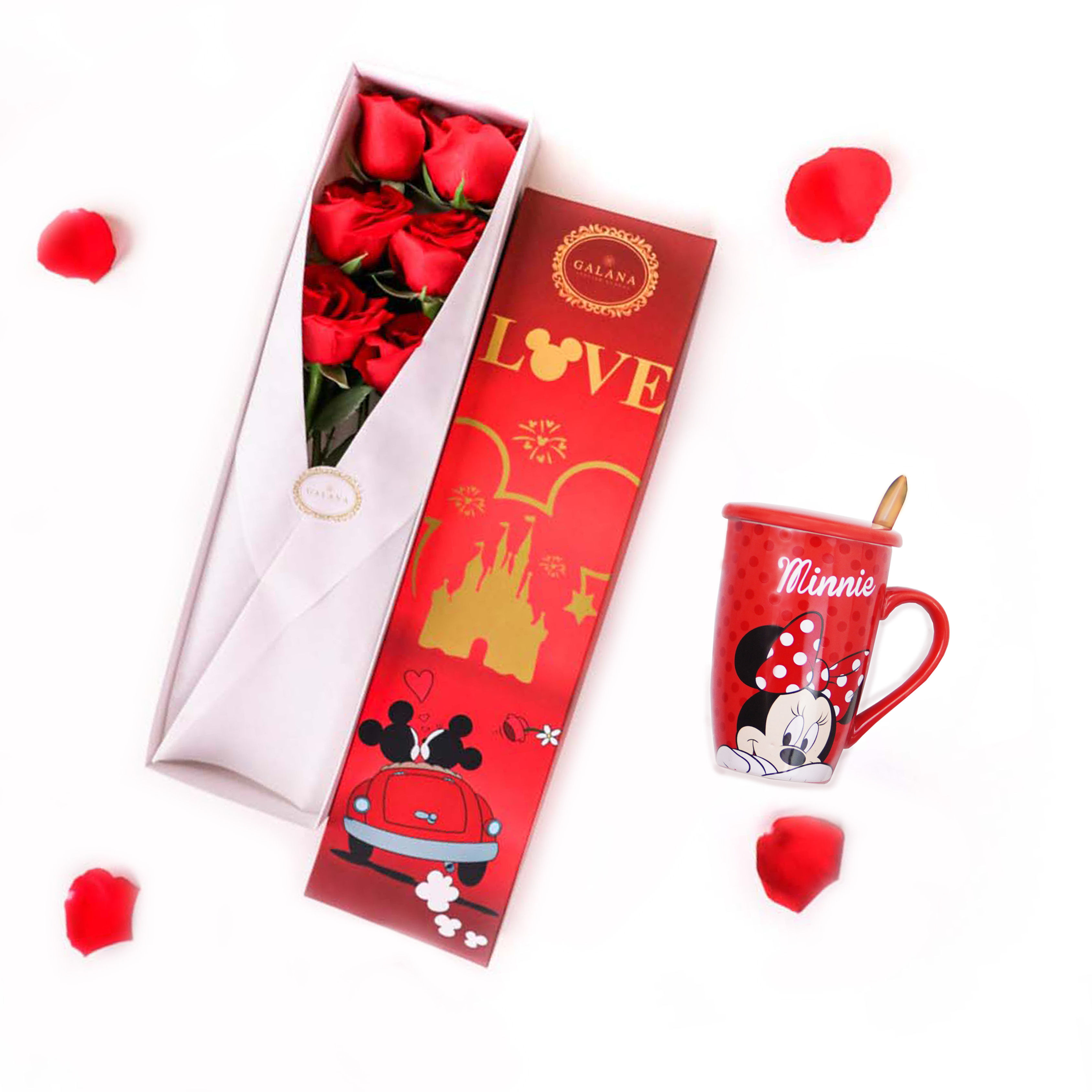 Mickey Premium Love red