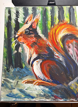 Ritratto di animale su commissione – dipinto artistico personalizzato e opera d'arte fatta a mano