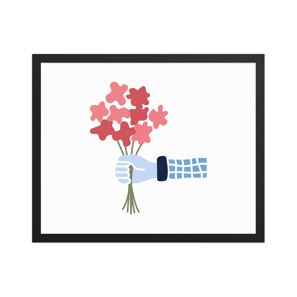 Thumbnail: Framed photo paper poster