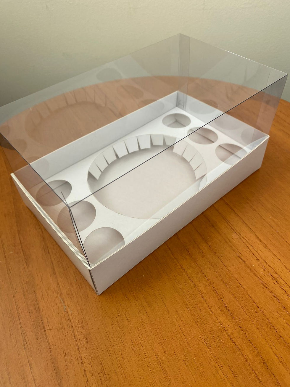 Miniatura: Caixa Para Bolo 10 CM e 06 Doces