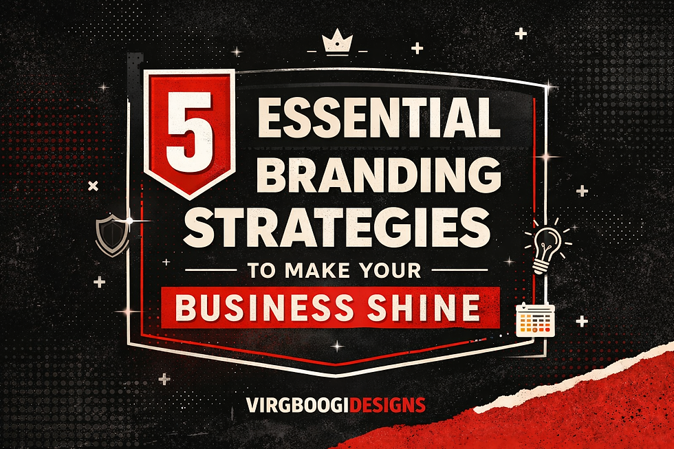 5 Essential Branding Strategies to Make Your Business Shine