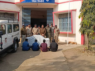 शहपुरा पुलिस की अवैध शराब के विरुद्ध बड़ी कार्यवाही 

169 लीटर शराब के साथ तूफान वाहन जप्त,4 तस्कर गिरफ्तार