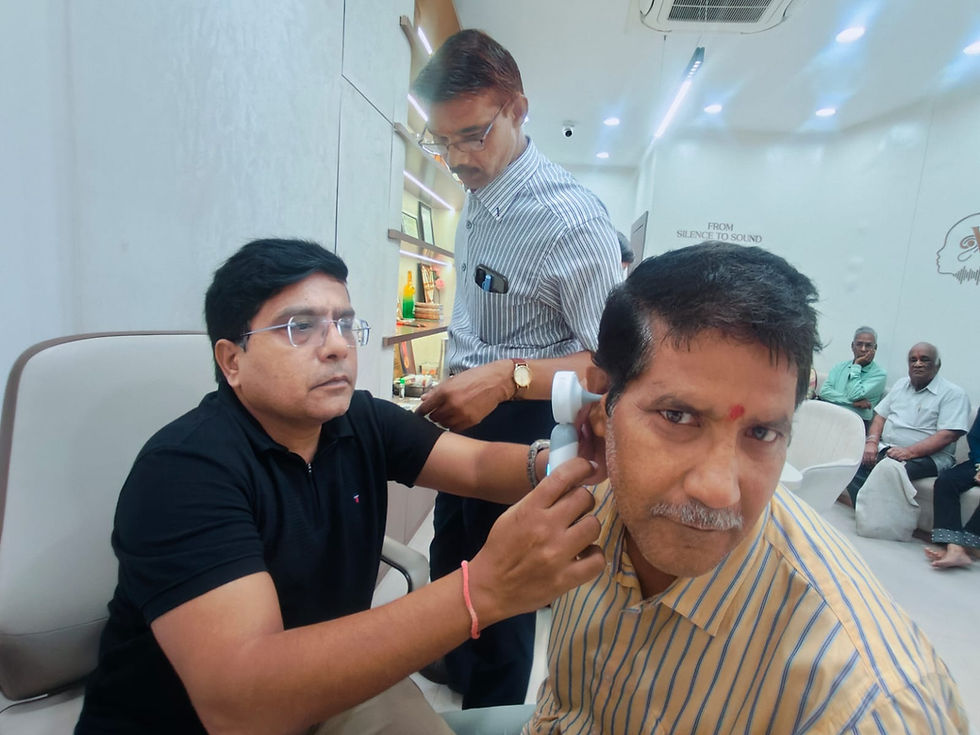 दो दिवसीय निःशुल्क श्रवण क्षमता शिविर में 200 से अधिक हितग्राही हुए लाभान्वित, गहन जांच से मिला सही और सटीक निदान
